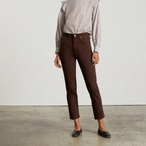 Everlane The Original Cheeky Jean Crop Brown